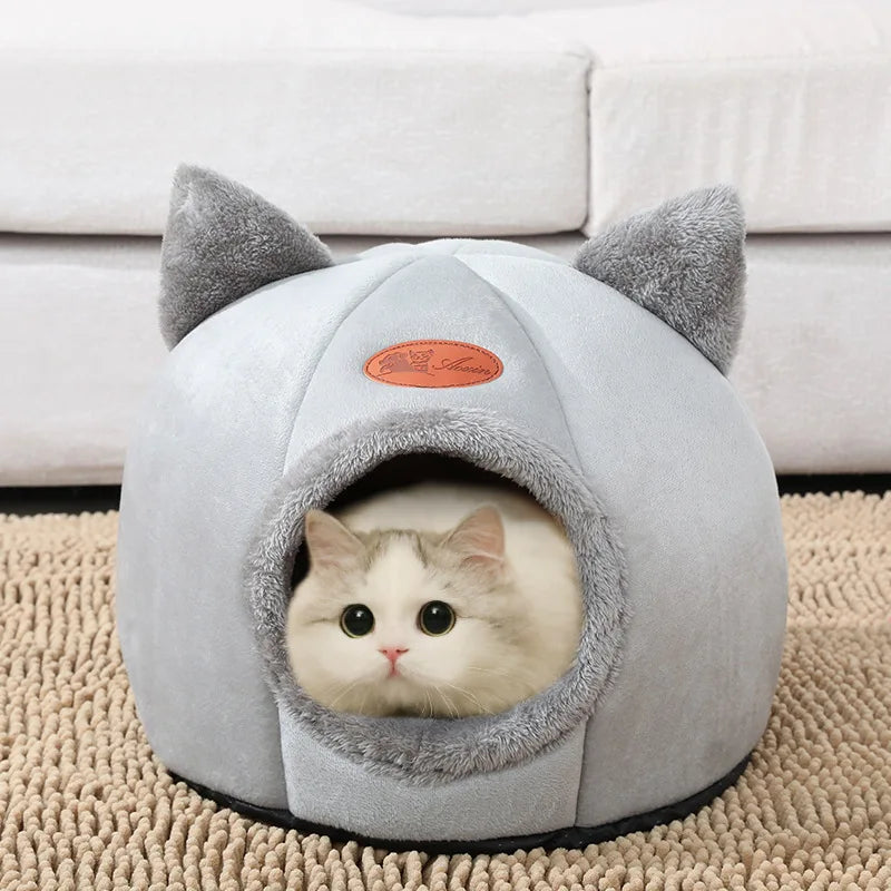 New Deep Sleep Comfort In Winter Cat Bed Mat Basket