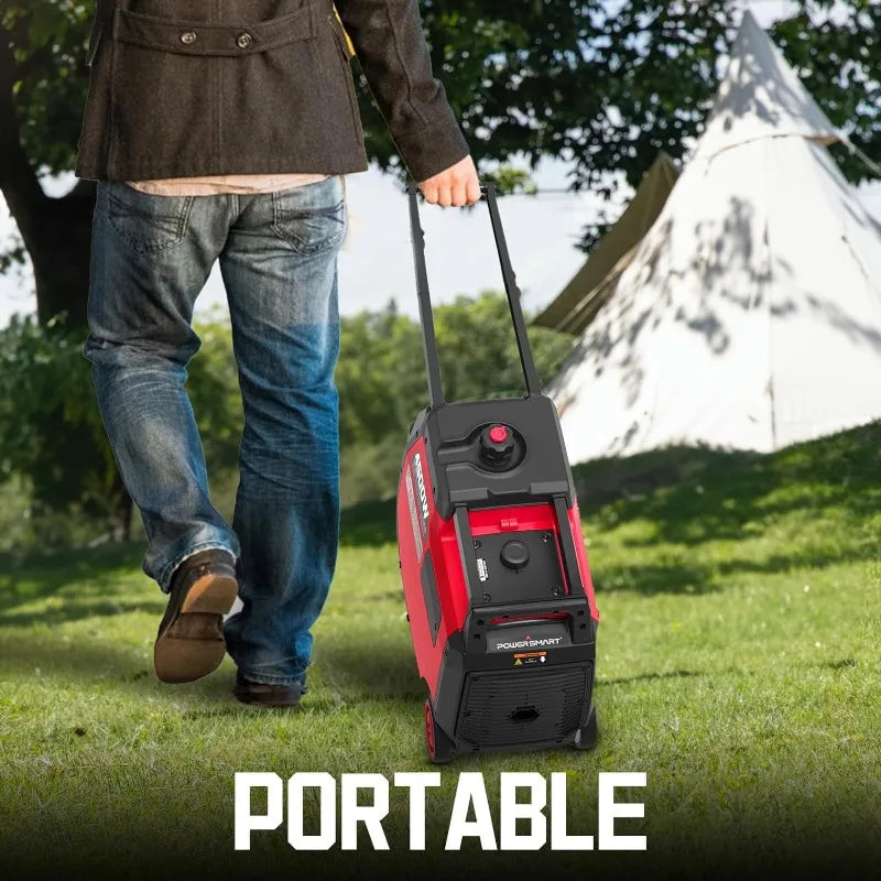 Portable Generator - Inverter Gas Powered, Outdoor