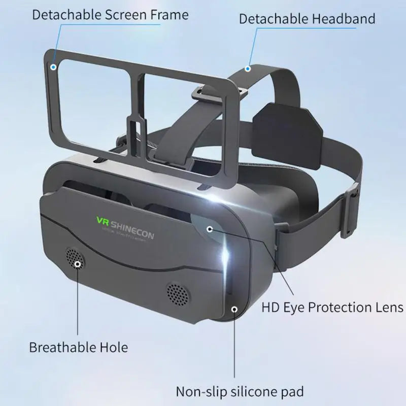 3D VR Headset Smart Virtual Reality Glasses