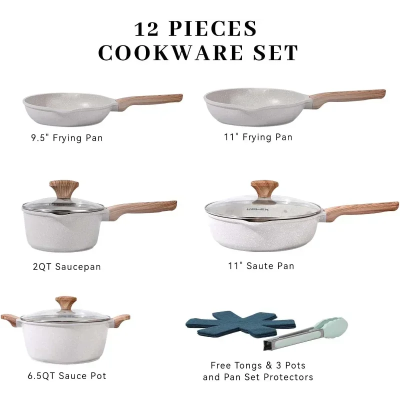 Cookware Sets, Kitchenware Pots and Pans Set