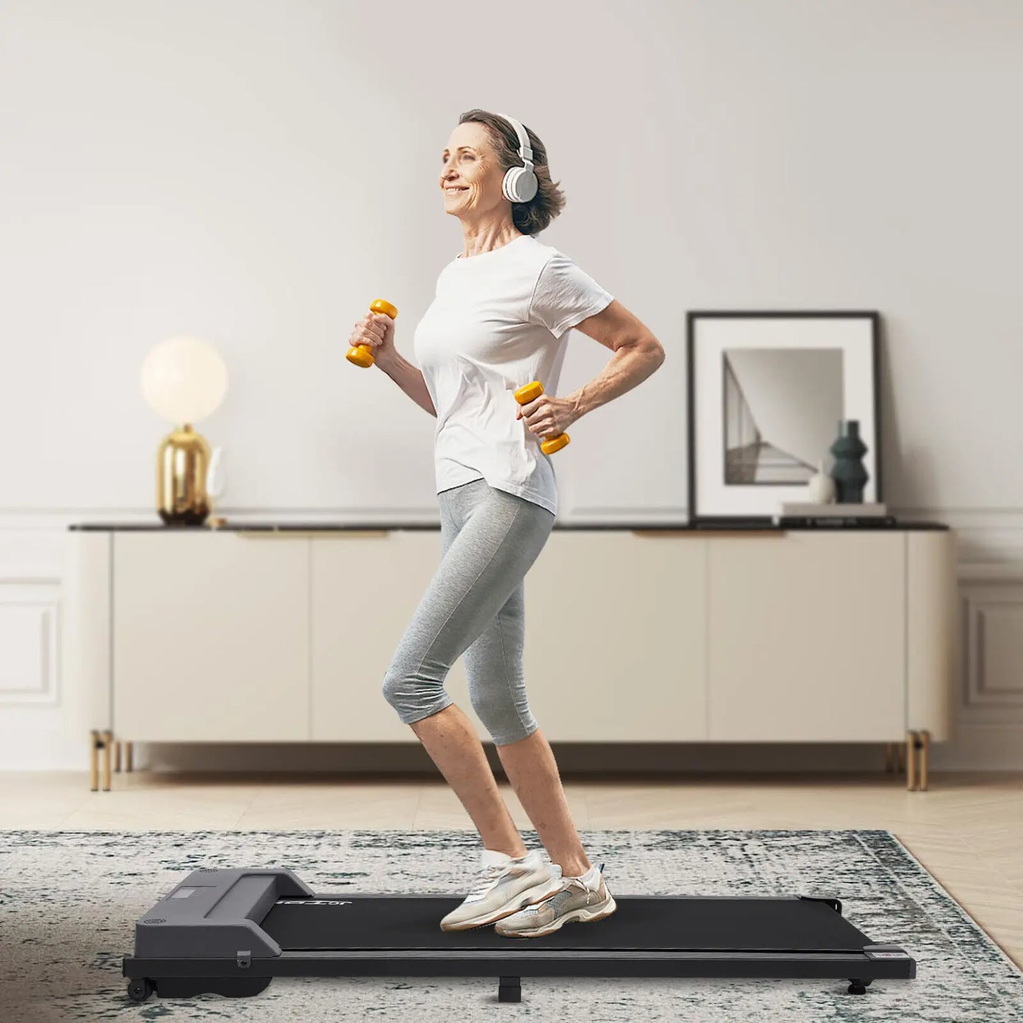 Treadmill for Exercise Equipment, Electric Walking and Running Machine