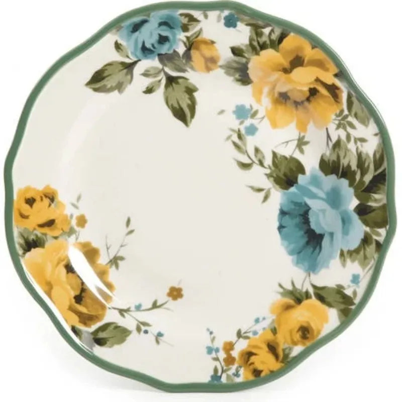 Rose 12-Piece Dinnerware Set
