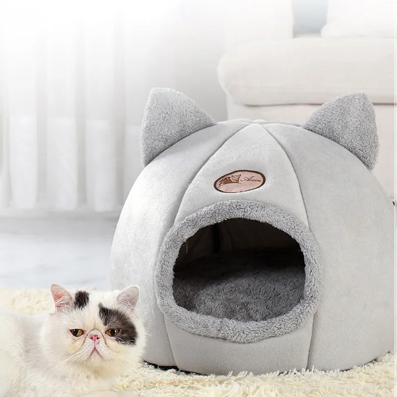 New Deep Sleep Comfort In Winter Cat Bed Mat Basket