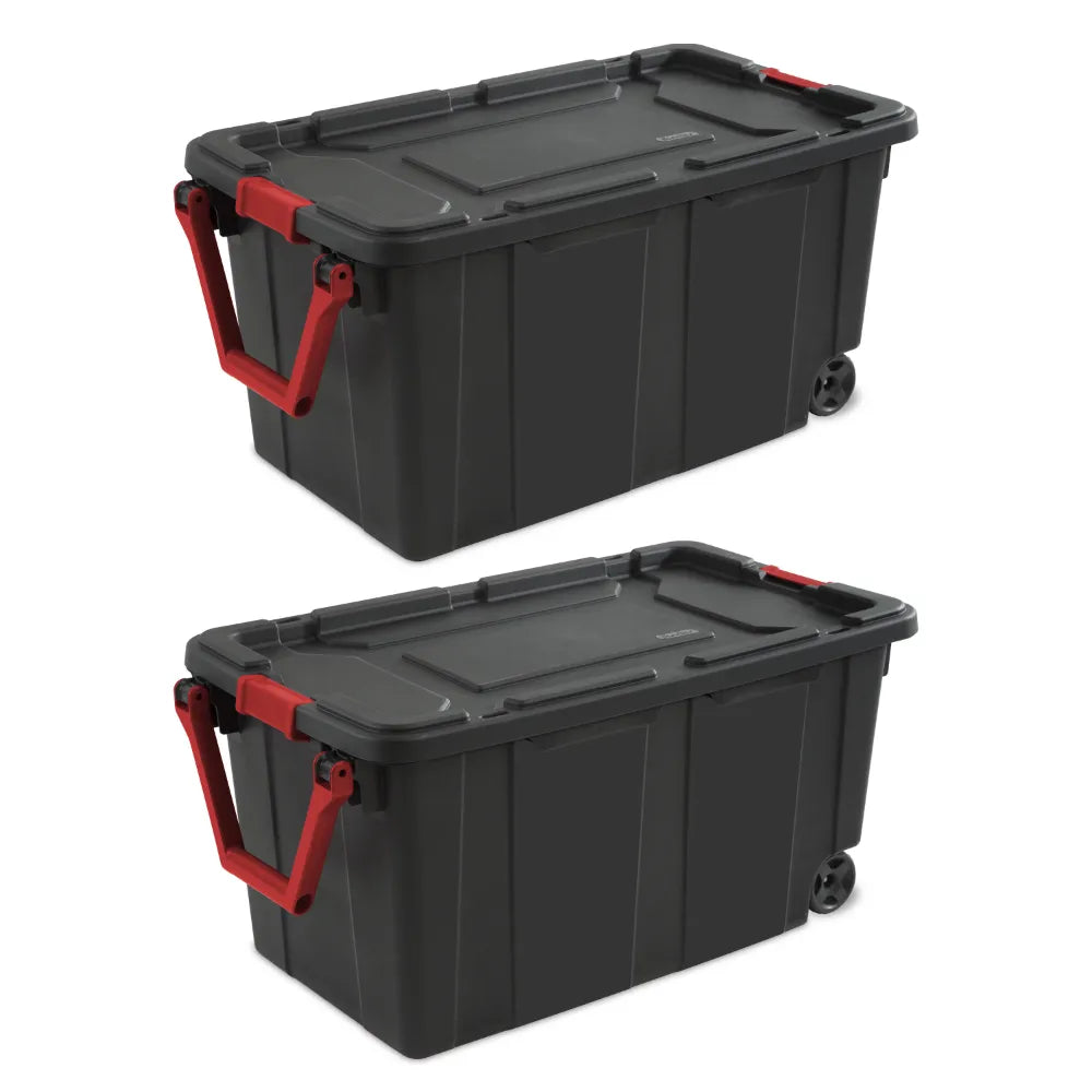 40 Gallon Wheeled Storage Bins