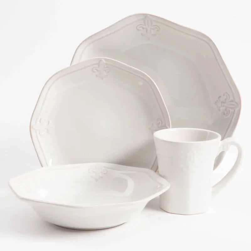 Dinnerware, Set Of 16