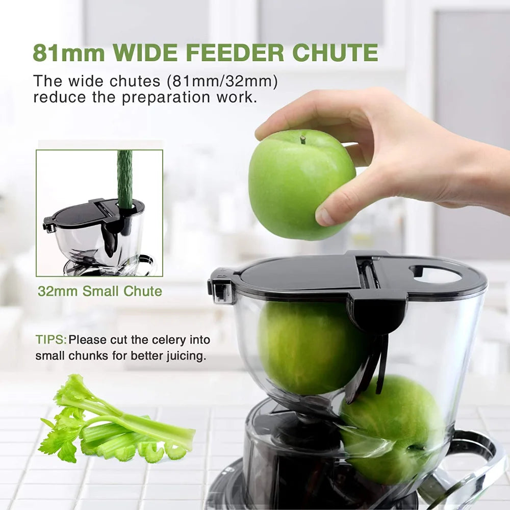 Slow Juicer Machine Cold Press Juicer