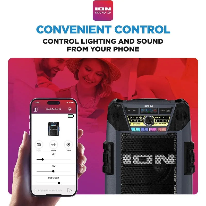 Portable Bluetooth Karaoke Party Speaker
