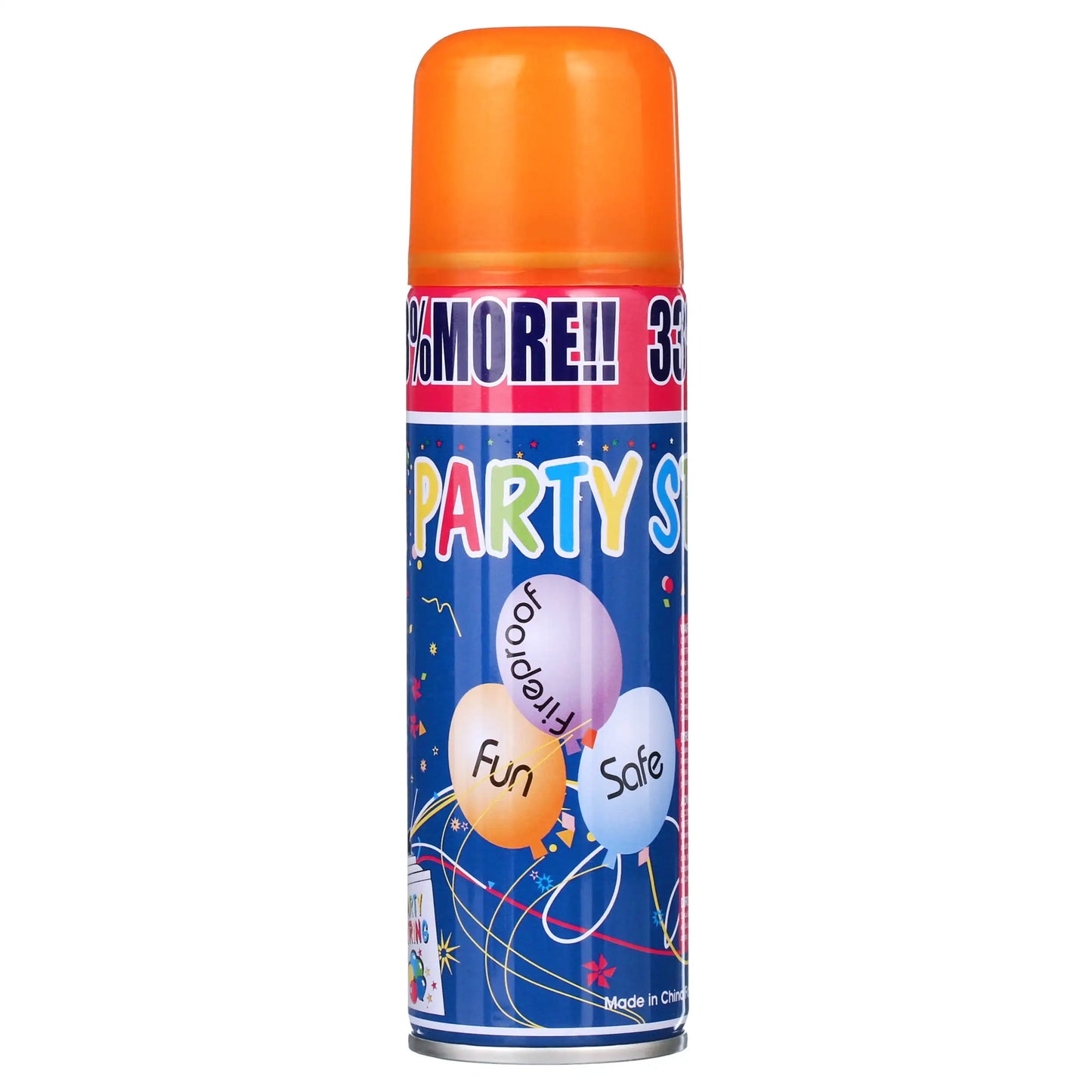 Party Pack of Party Streamer Spray Silly String Cans