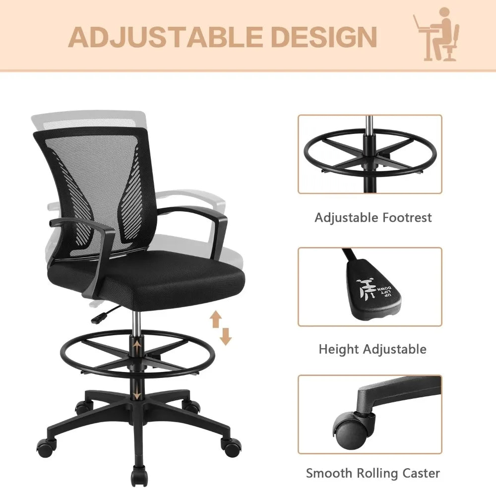 Adjustable Home Office Chair