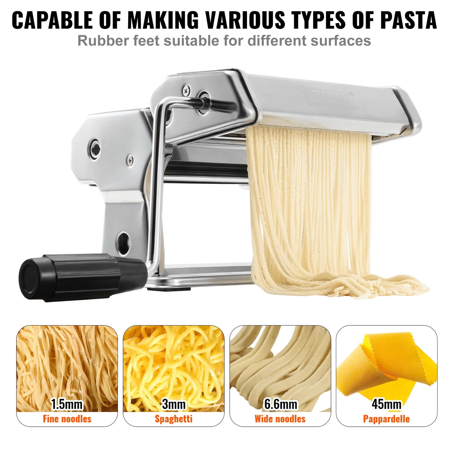 Manual Pasta Maker Machine Set Home-Appliance