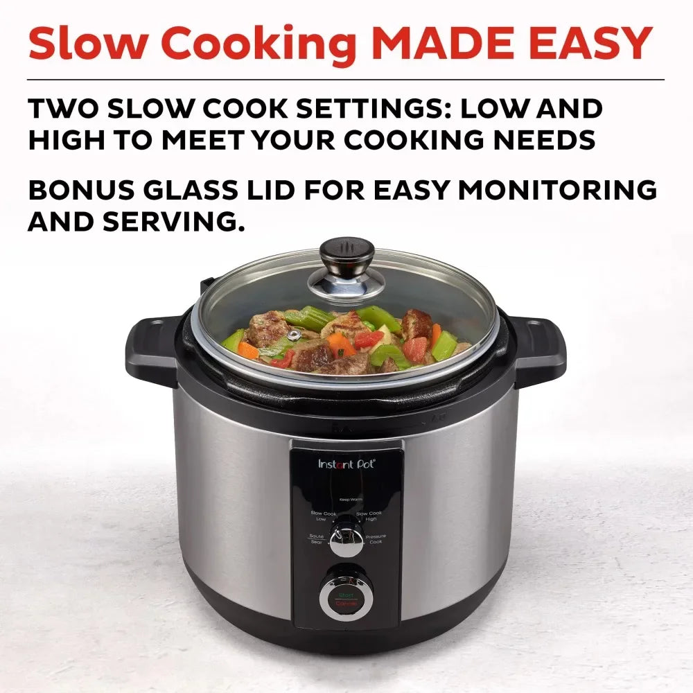 6 Qt Rice Cooker Pressure W/ Digital Display Built-In Timer Kitchen