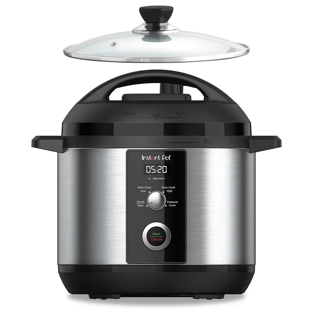 6 Qt Rice Cooker Pressure W/ Digital Display Built-In Timer Kitchen