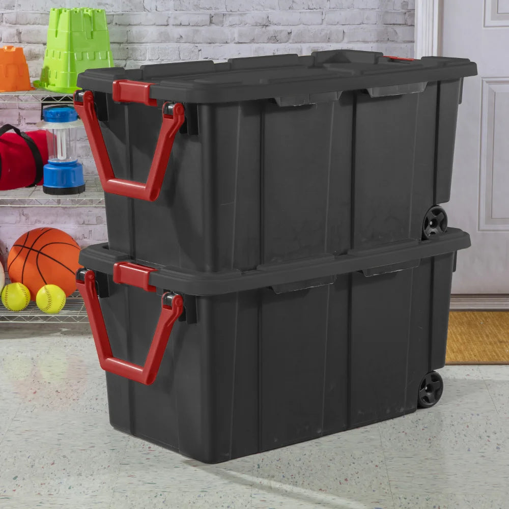 40 Gallon Wheeled Storage Bins