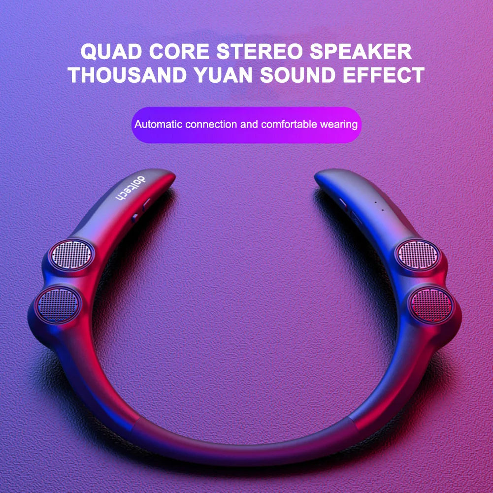 Wearable Player Bluetooth Speaker Hang Neck