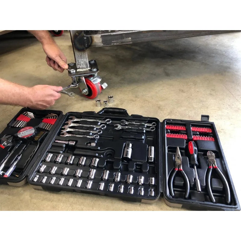 Tools Piece Mechanics Tool Set safety box