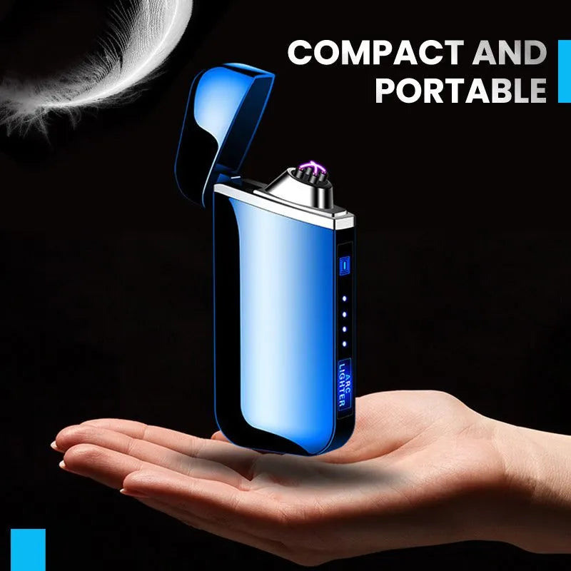 Electric Lighter With Plasma Arc Effect