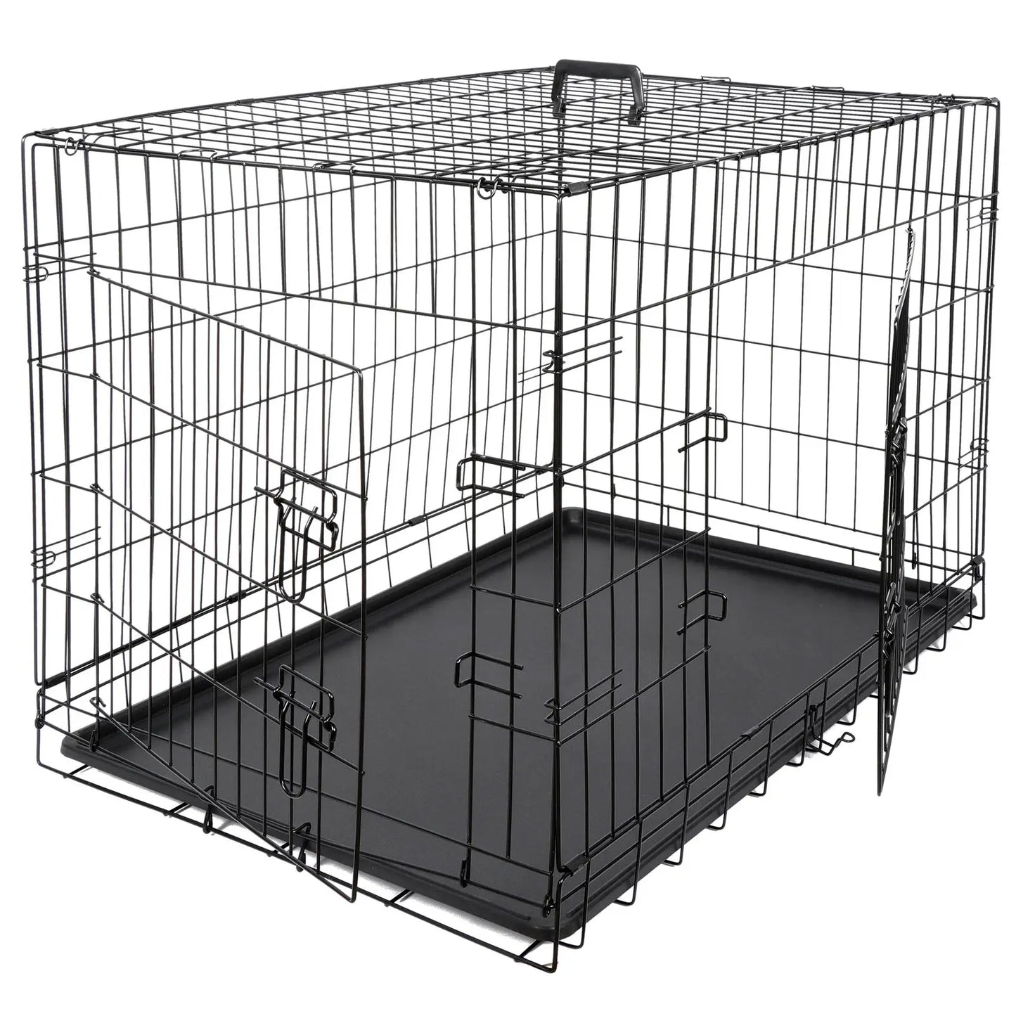 36" Folding Pet Cage Dog Kennel