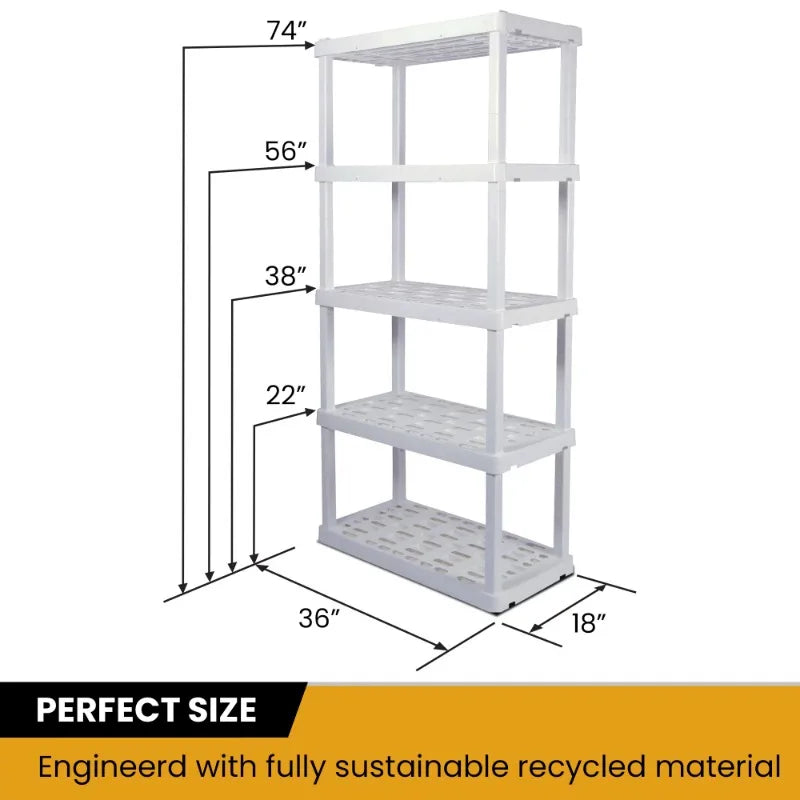 Plastic Garage storage Shelving