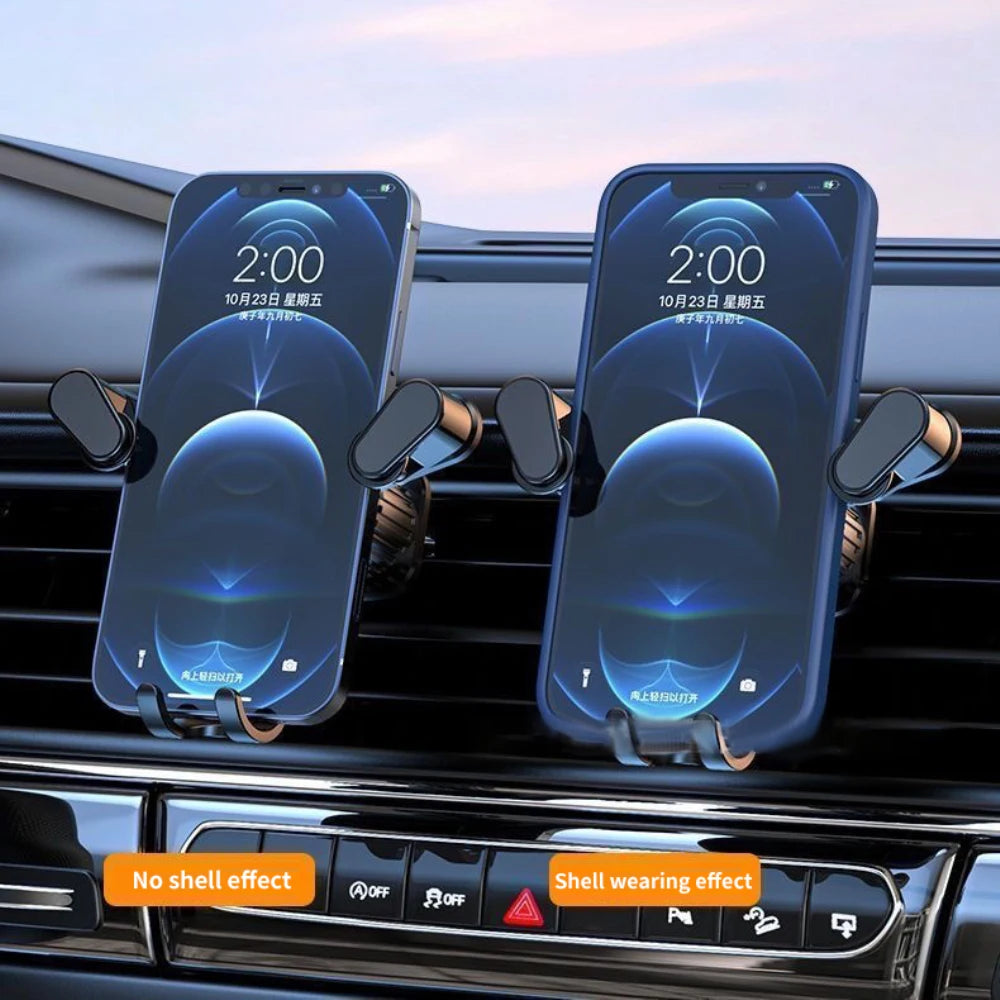 Safe Navigation Phone Holder Hands-free Adjustable Car Mount Phone Accessories Reliable Convenient Innovative Vent Clip Strong