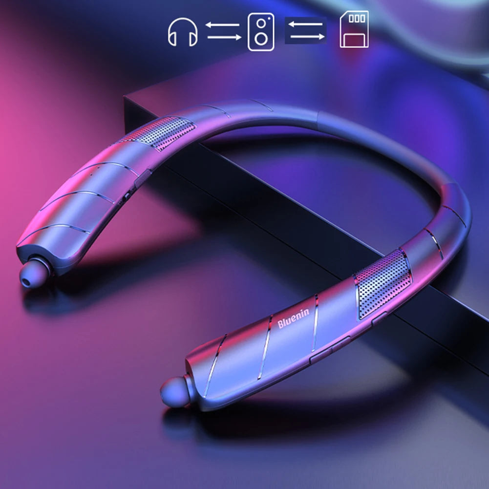 Earphones Neck Hanging Speaker Handsfree Bluetooth-compatible