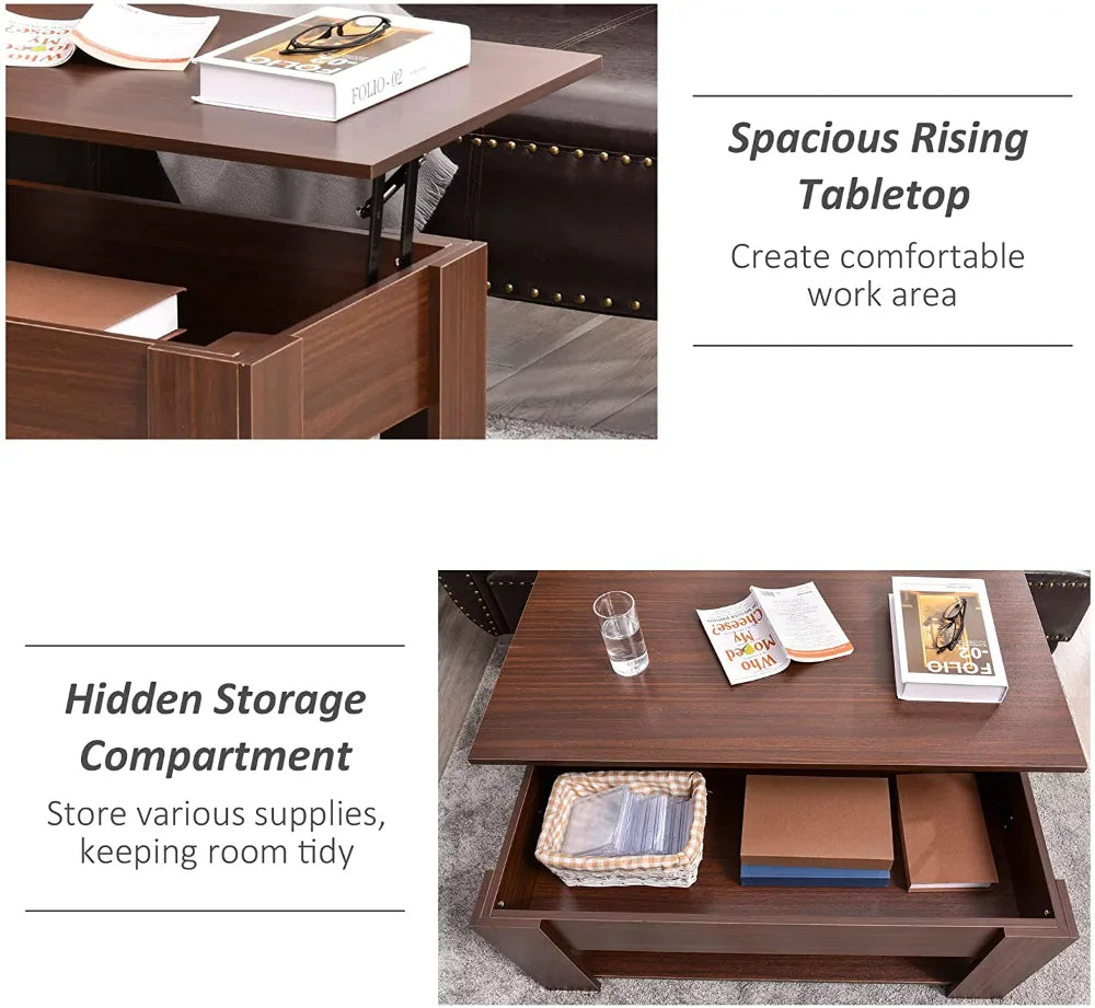 Lift Top Coffee Table for Living