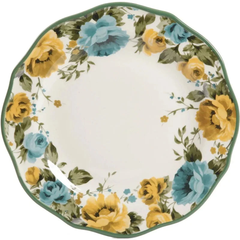 Rose 12-Piece Dinnerware Set