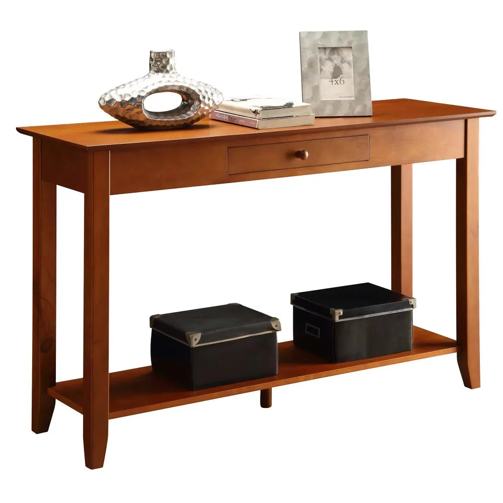 Hallway Console Table with Shelf