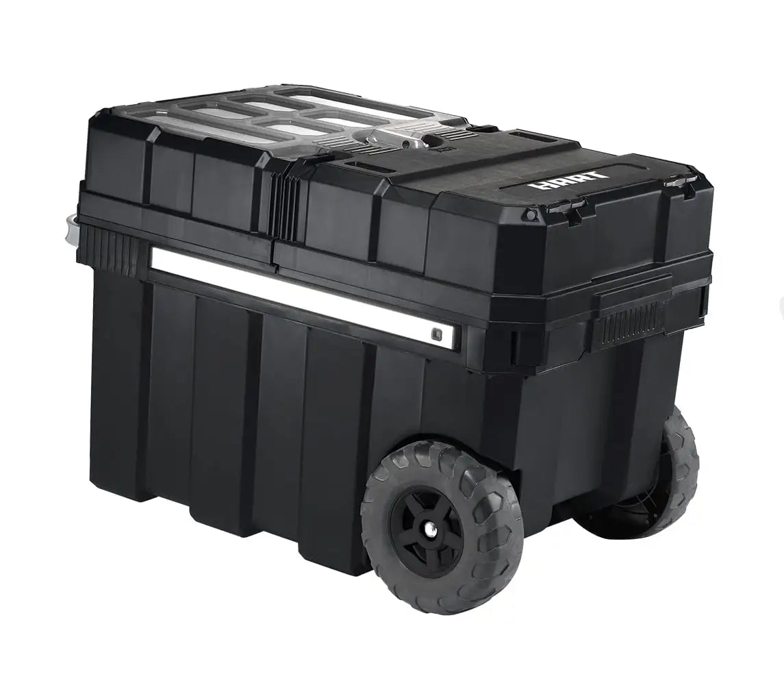 24in Rolling Tool Box, Portable Black