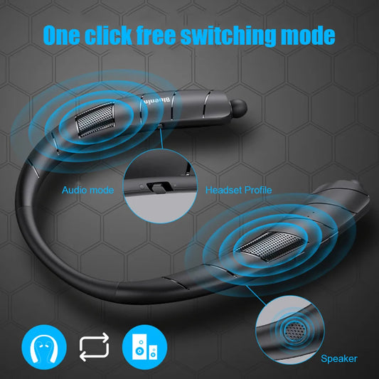 Earphones Neck Hanging Speaker Handsfree Bluetooth-compatible