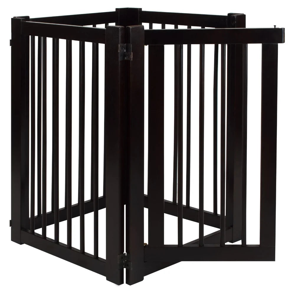 Pet Gate with Walk Through Door