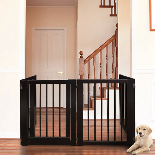 Pet Gate with Walk Through Door