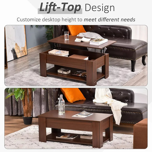 Lift Top Coffee Table for Living