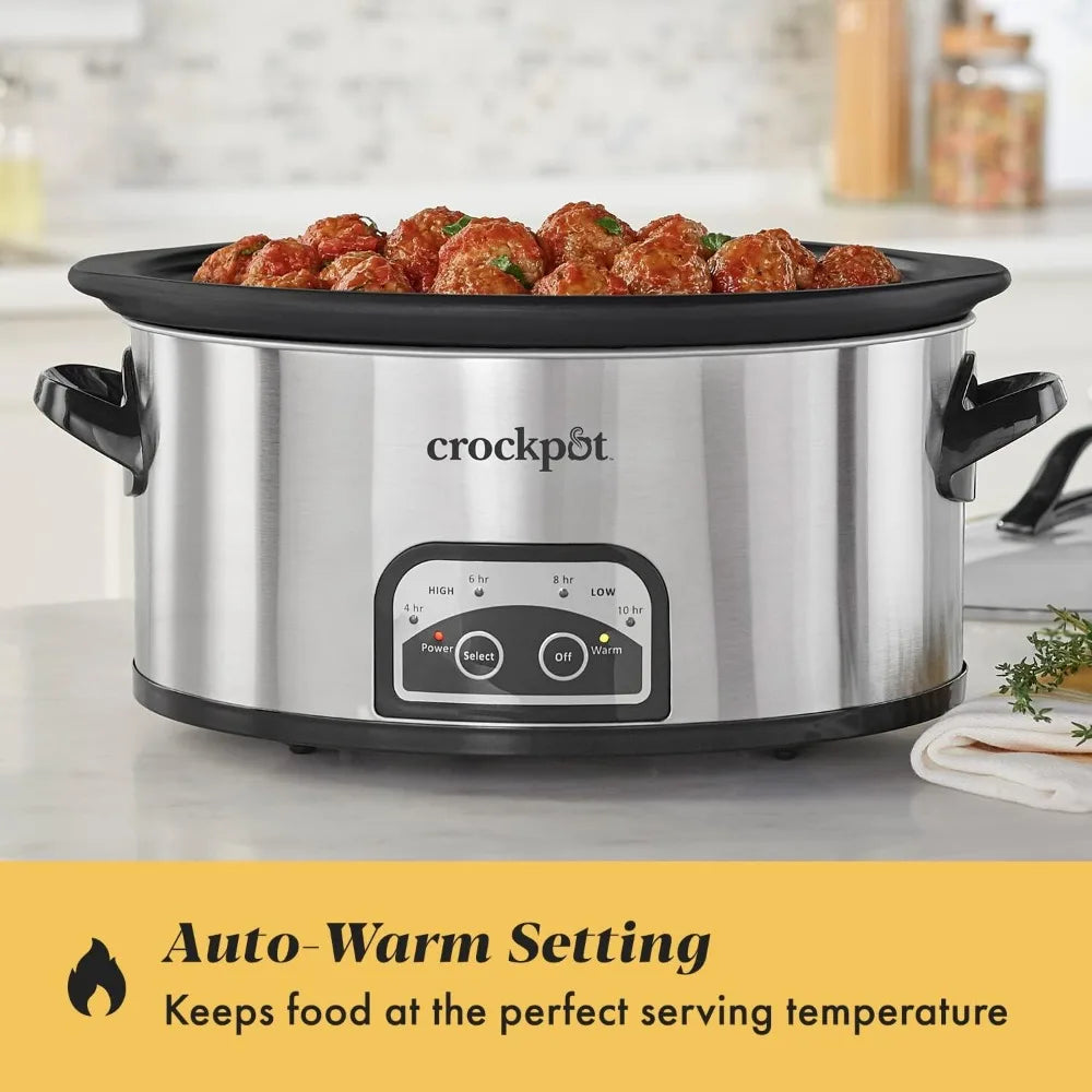 6 Quart Programmable Slow Cooker