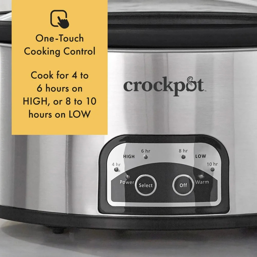 6 Quart Programmable Slow Cooker