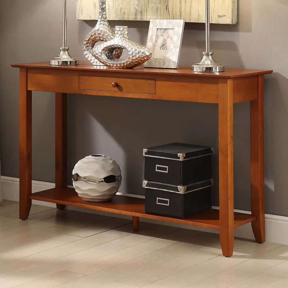 Hallway Console Table with Shelf