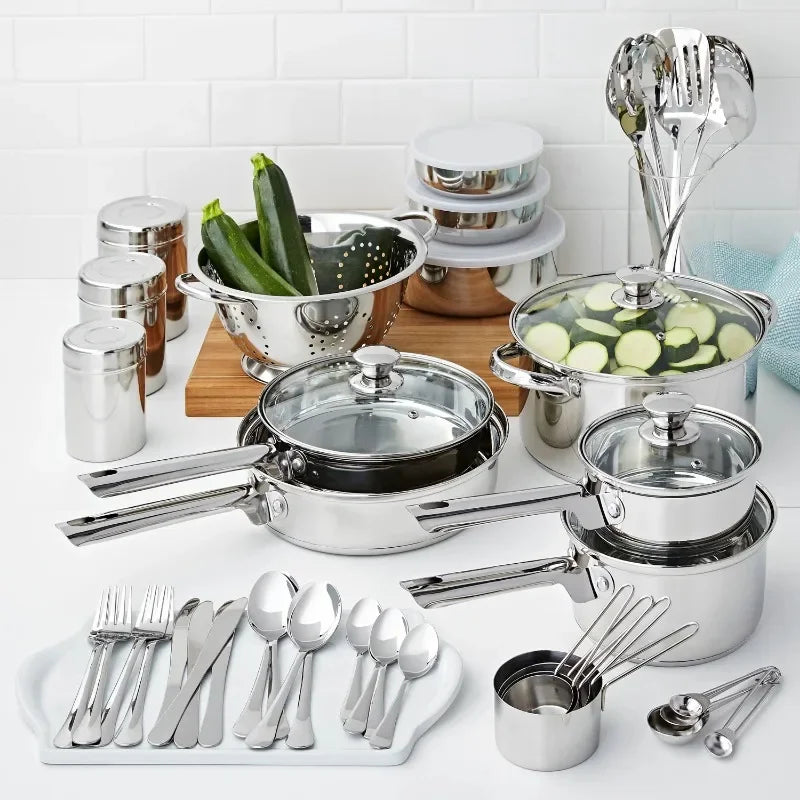 Kitchen Cookware and Kitchen Combo Set