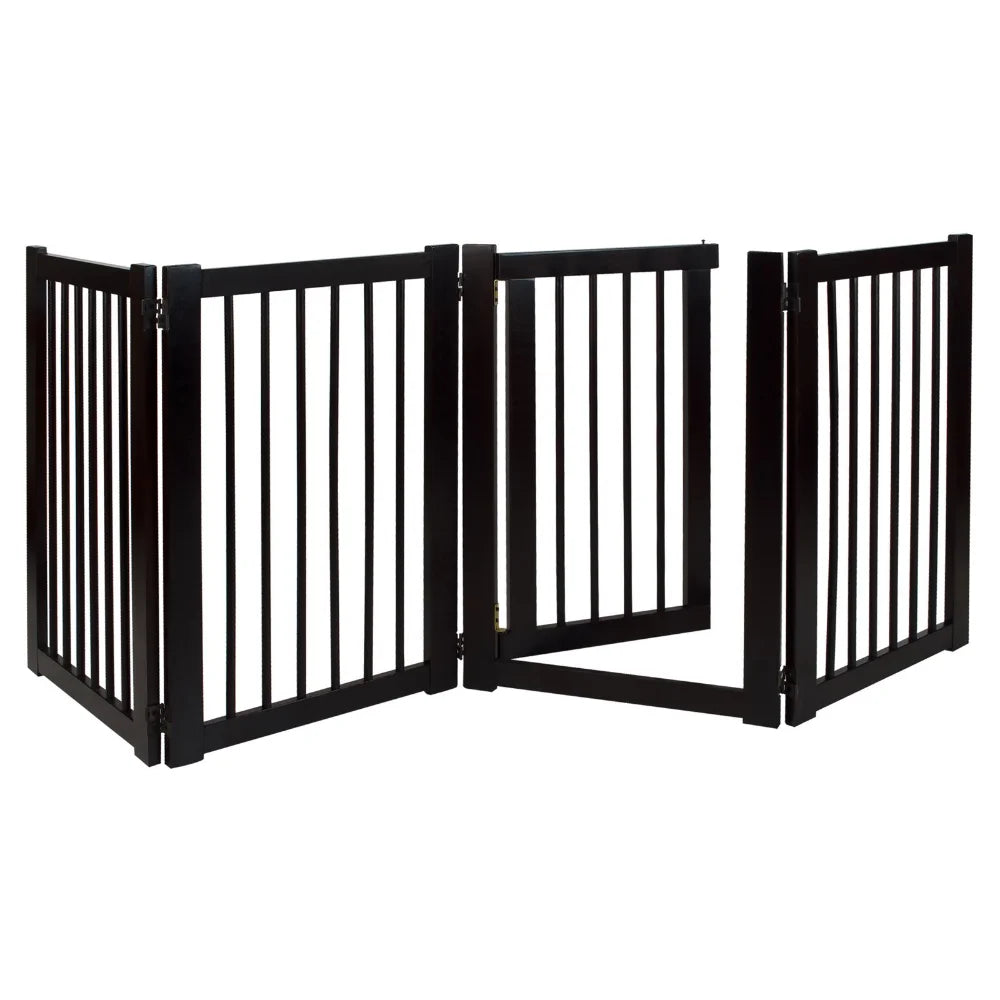 Pet Gate with Walk Through Door