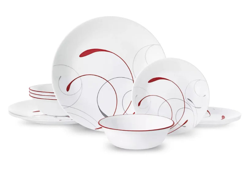 12-Piece Dinnerware Sett for Home/Kitchen