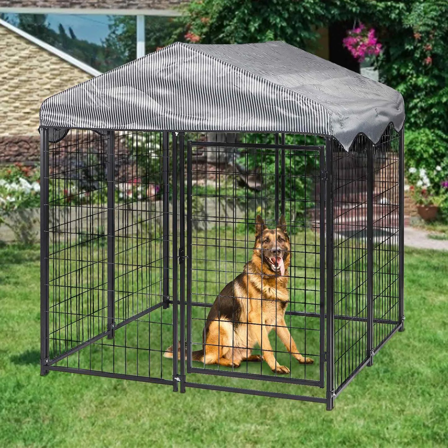 Outdoor Dog Kennel 4ft X4.2ft X4.5ft