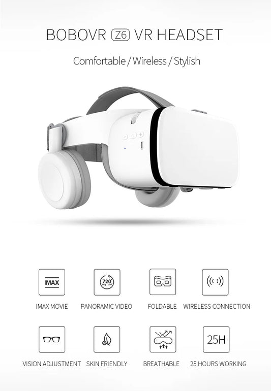 Binoculars Headset Wireless