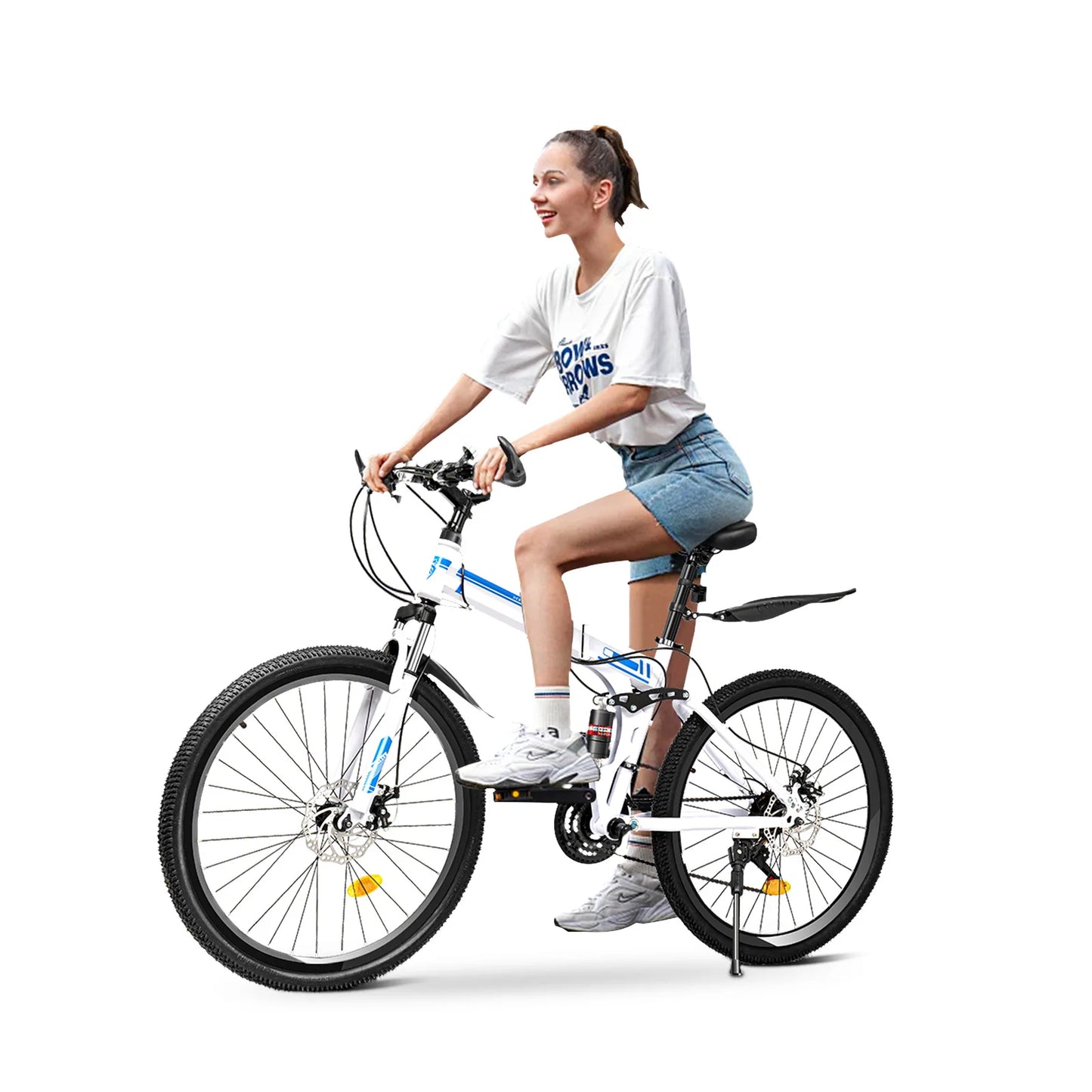 Mountain Bike Folding Women Men