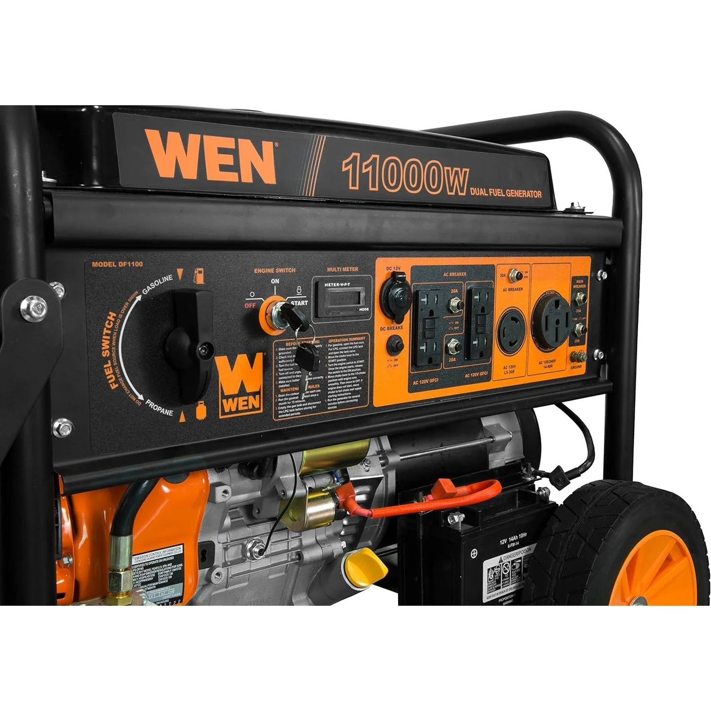 Dual Fuel Portable Generator