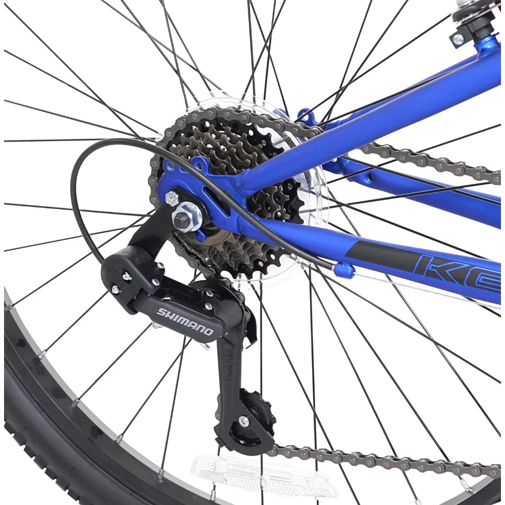 Mountain Bike Blue Bicycle Freight Free Road Cycling Sports Entertainment