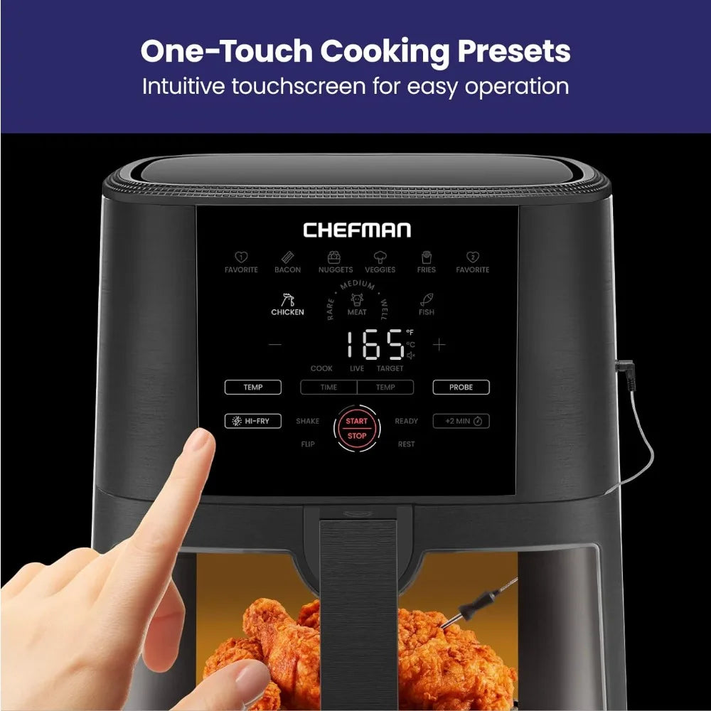 Digital Air Fryer with Temperature Probe