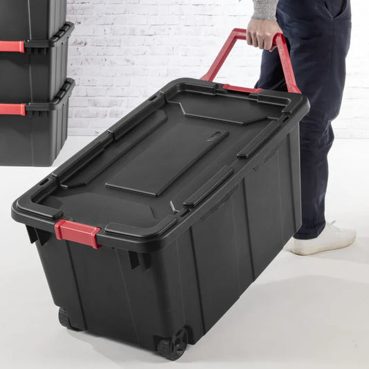 40 Gallon Wheeled Storage Bins