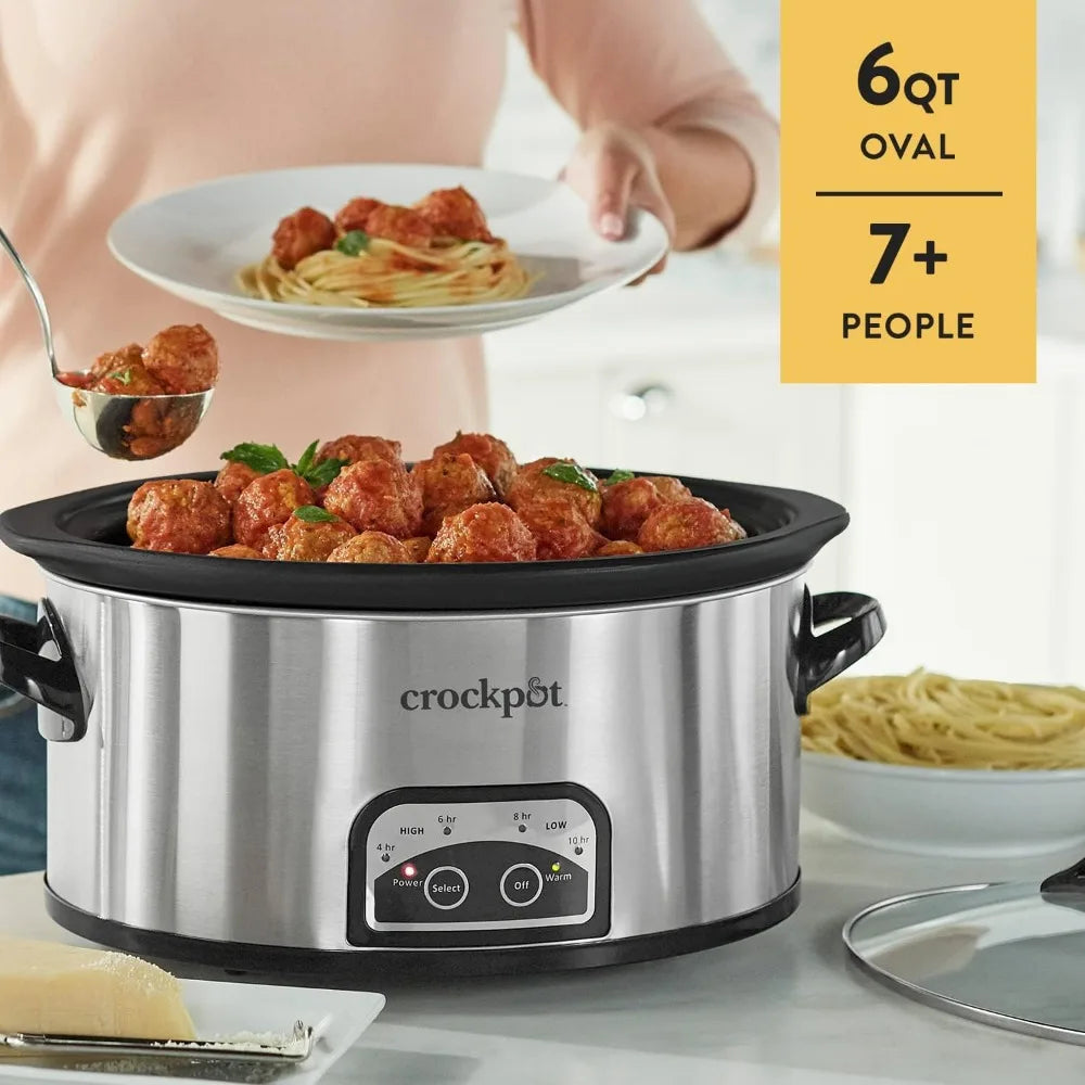 6 Quart Programmable Slow Cooker