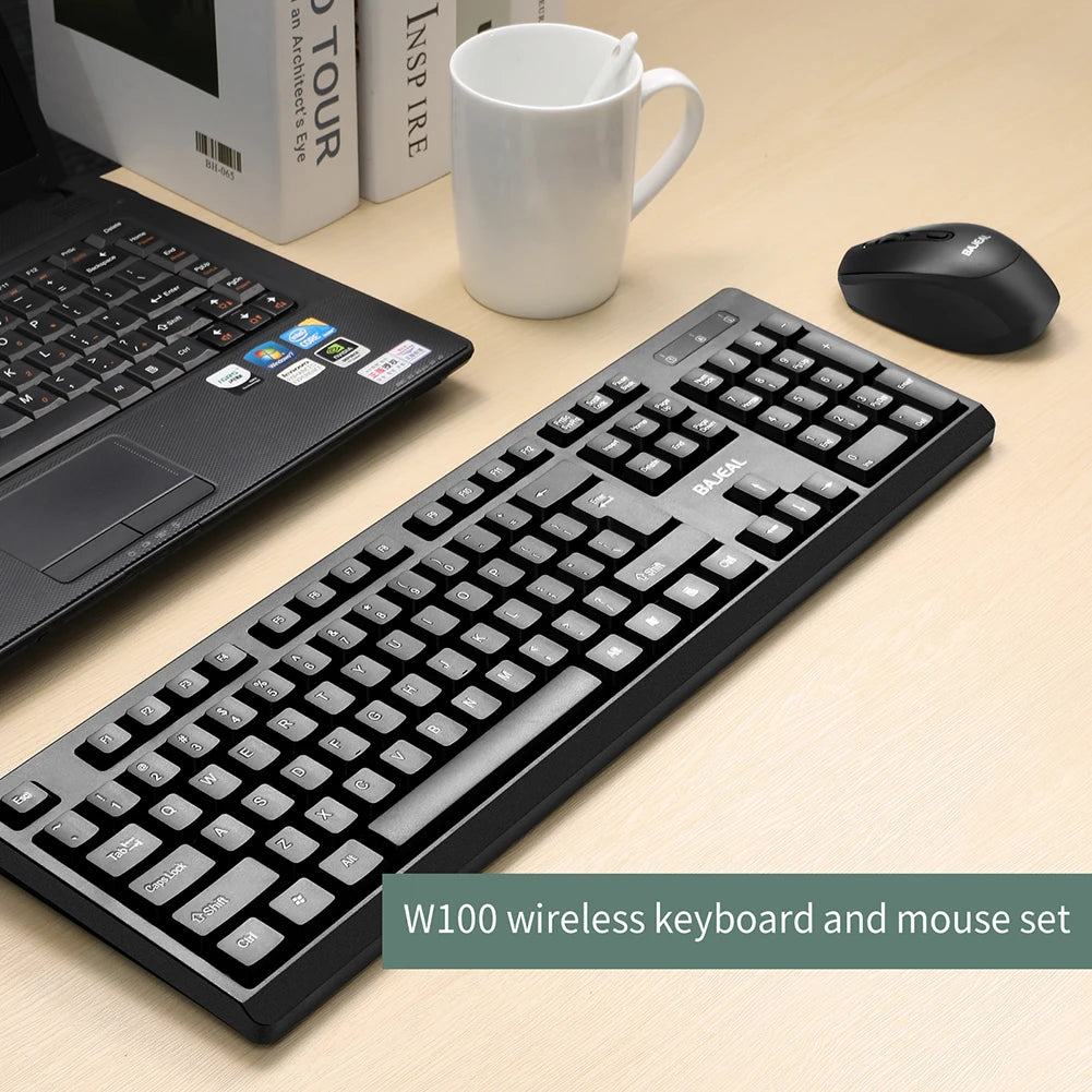 Wireless Keyboard Mouse Set