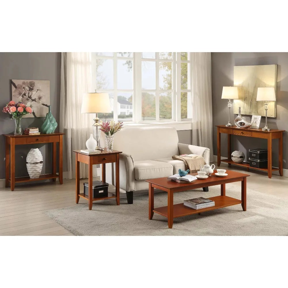 Hallway Console Table with Shelf