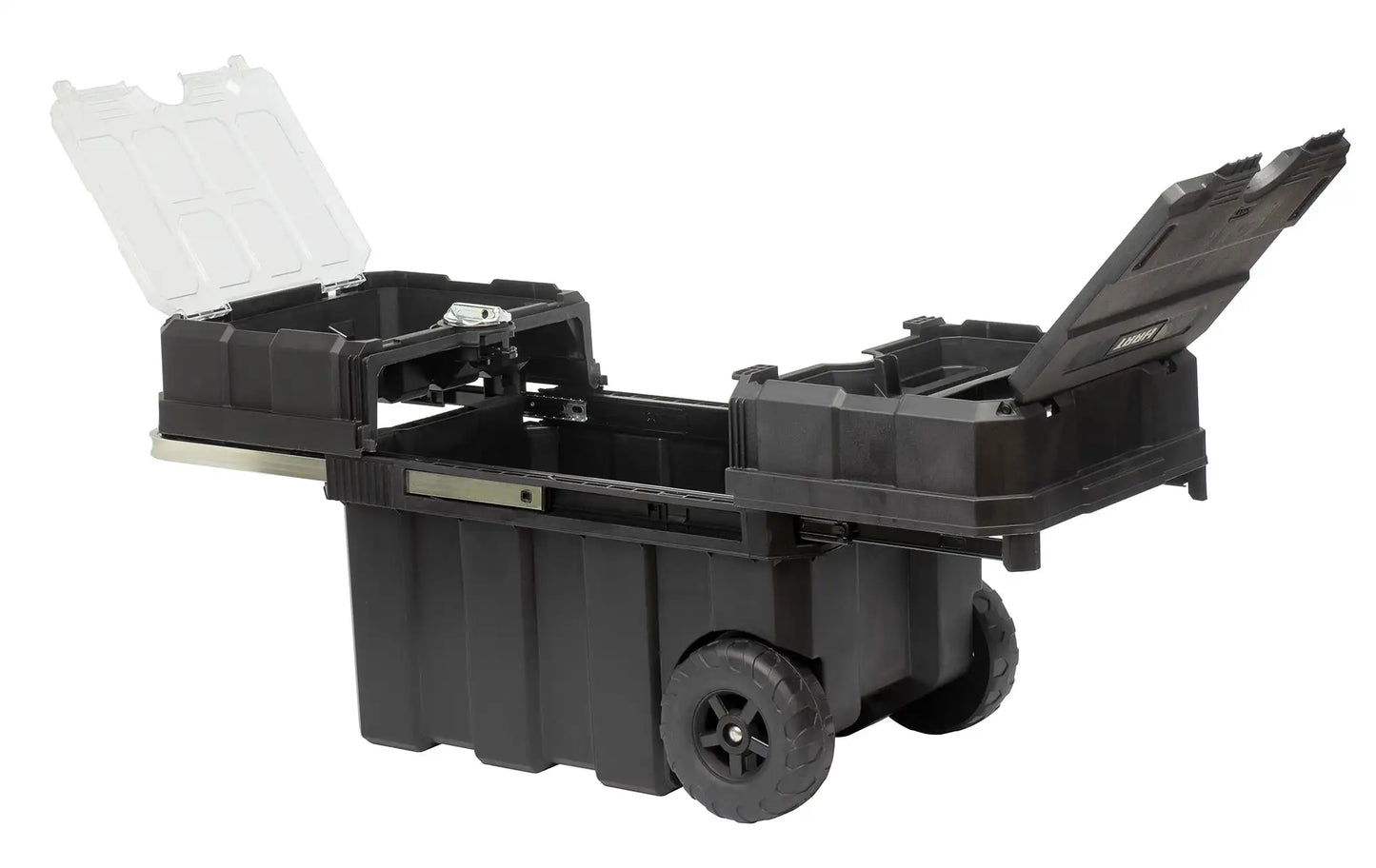 24in Rolling Tool Box, Portable Black