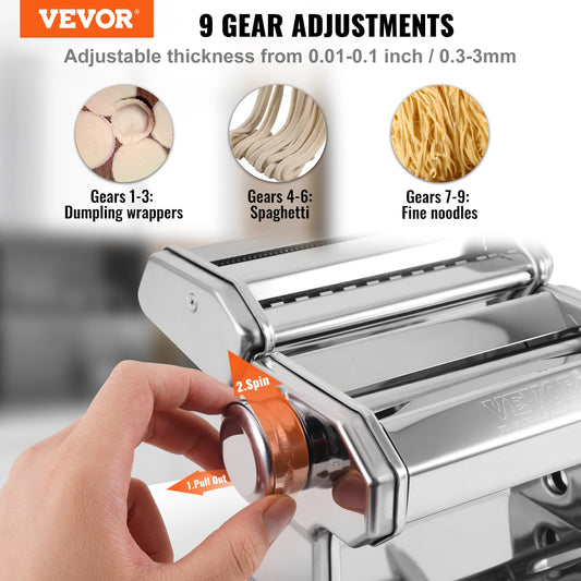 Manual Pasta Maker Machine Set Home-Appliance